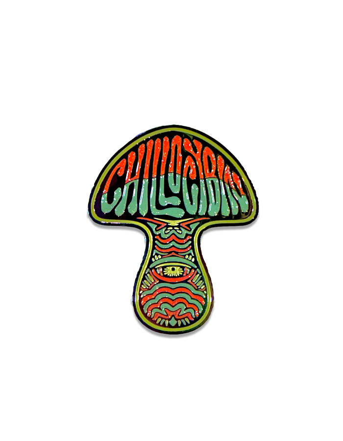 Chill-Ocybin Green Pin