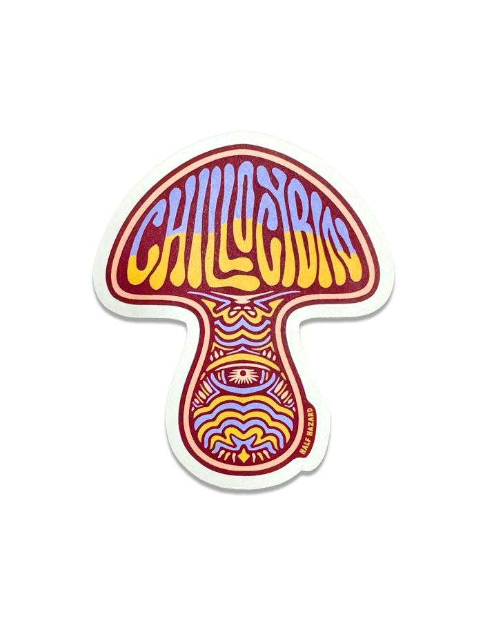 Chill-Ocybin Yellow Sticker