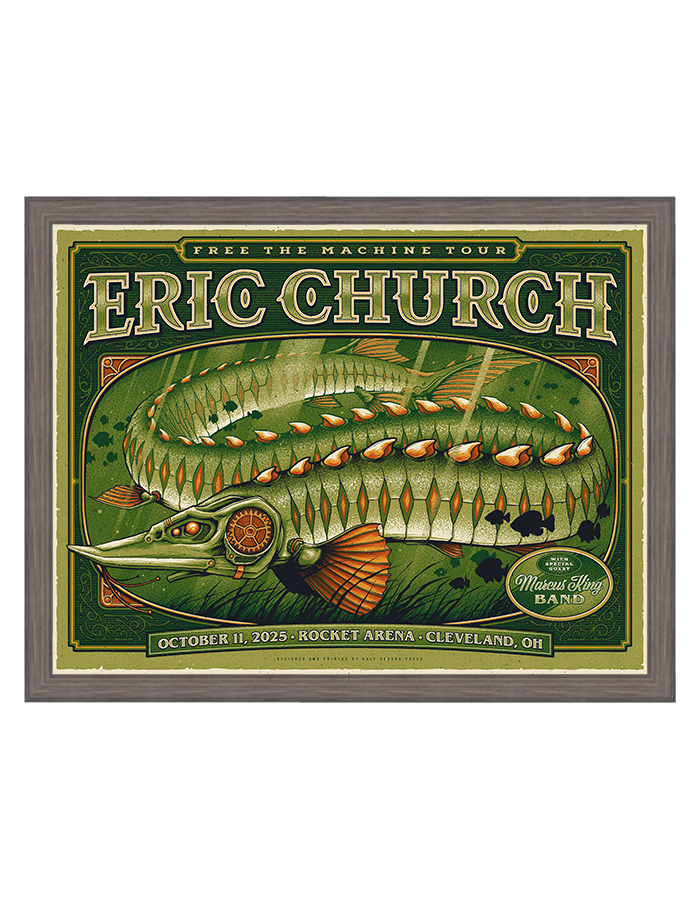 Eric Church - Cleveland, OH | Variant