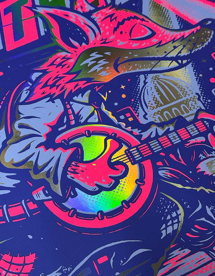 Avett Brothers x M. Arcamone | Austin City Limits | Foil