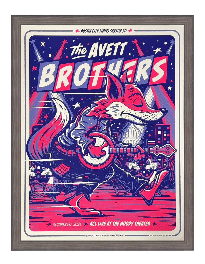 Avett Brothers x M. Arcamone | Austin City Limits | Standard