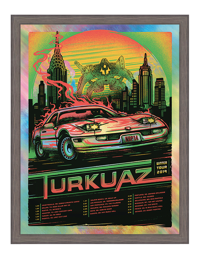 Turkuaz | Winter - Moon Lava Foil Variant