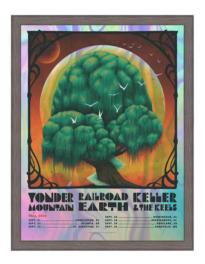 Yonder Mountain - Keller - Railroad | Lava Foil