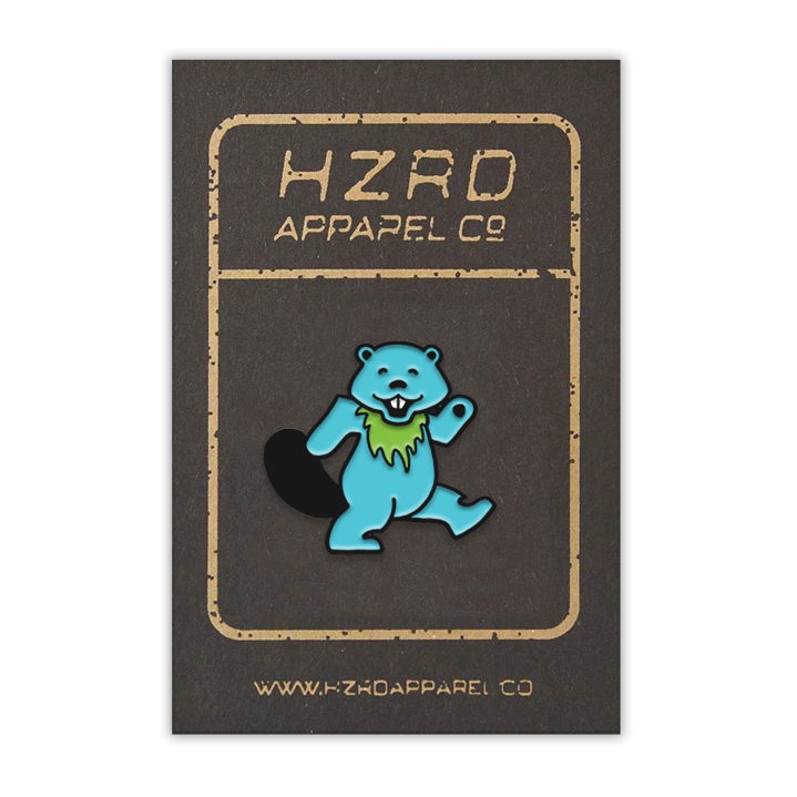 Blue Beaver Pin