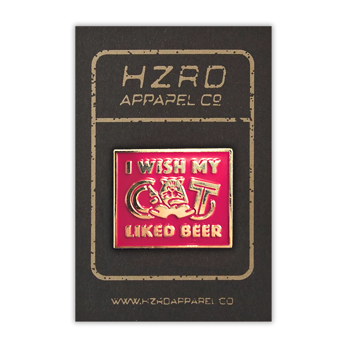 Beer Cat Pin