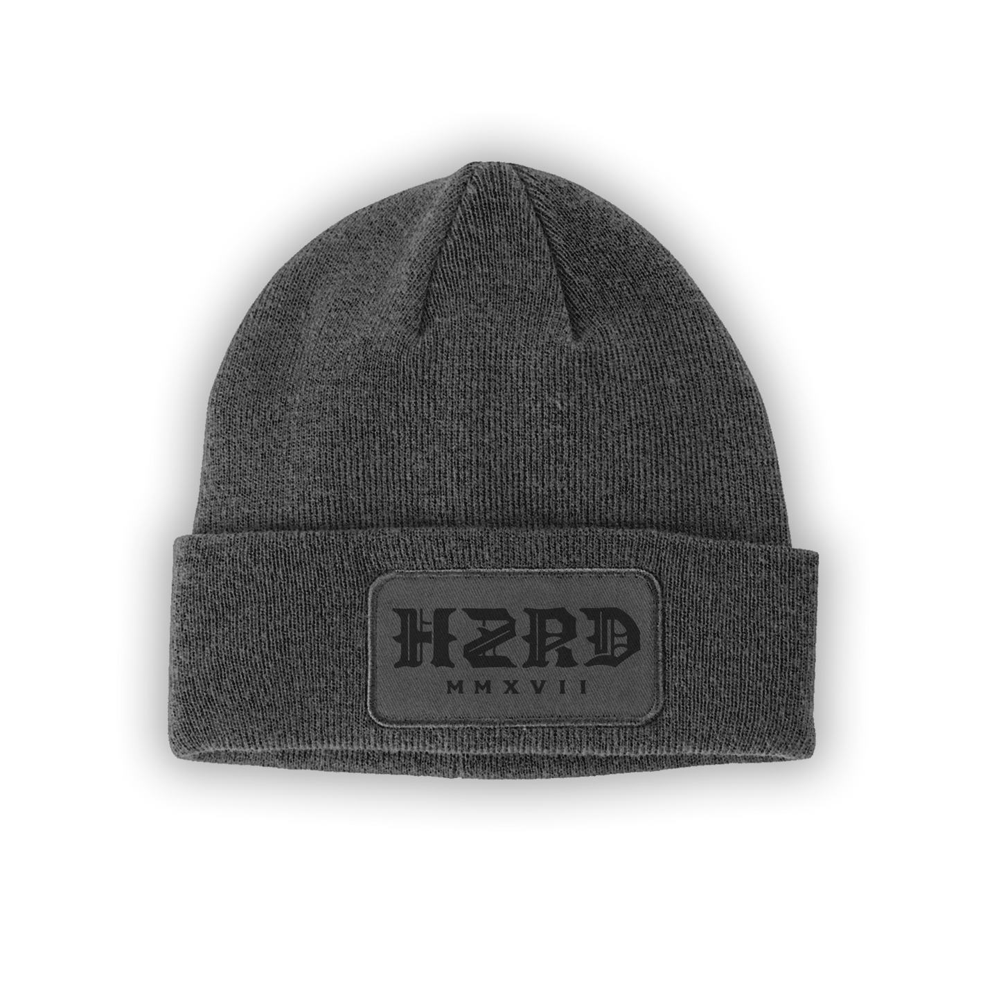 Blackletter Beanie - Grey