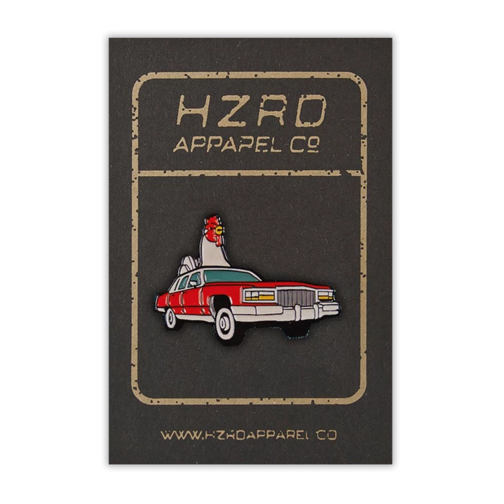 Chicken Cadillac Pin