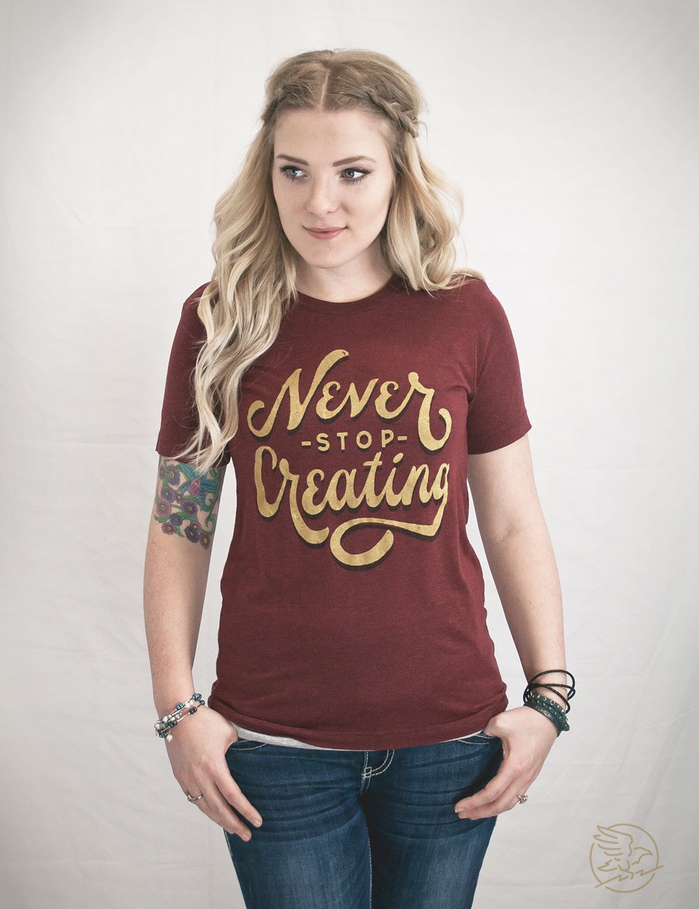 Never Stop Creating Tee