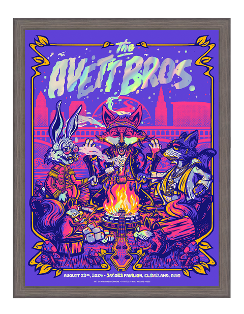 Avett Brothers x M. Arcamone  | Cleveland, OH  |  Foil Variant