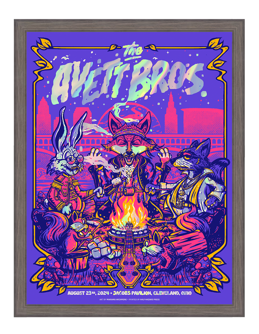 Avett Brothers x M. Arcamone  | Cleveland, OH  |  Foil Variant