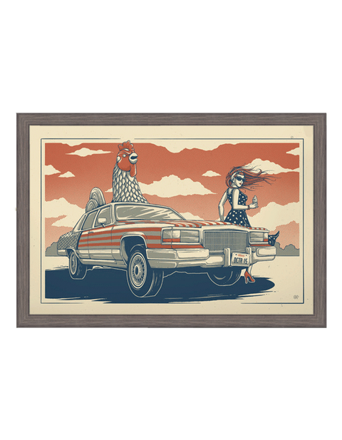 1970 Chicken Cadillac