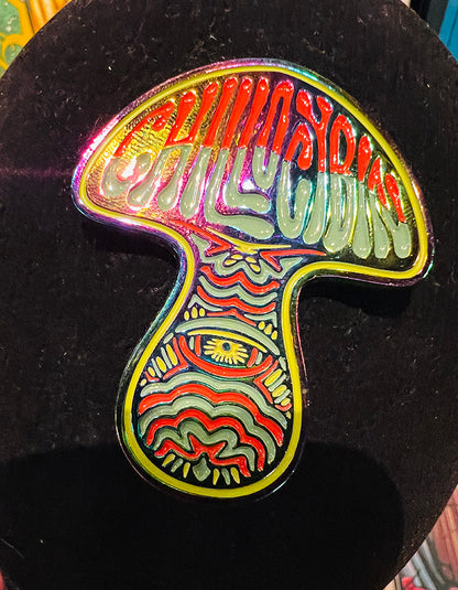 Chill-Ocybin Green Pin