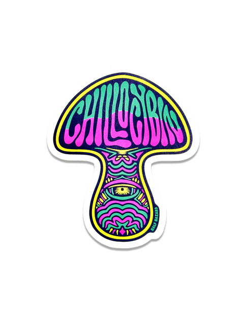 Chill-Ocybin Pink Sticker
