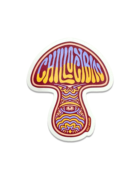 Chill-Ocybin Yellow Sticker