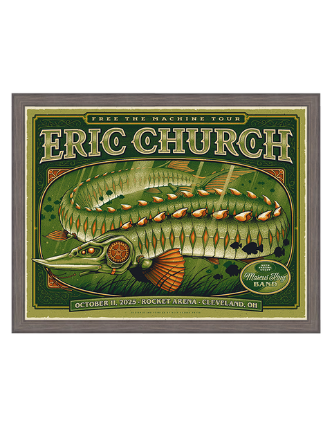 Eric Church - Cleveland, OH | Variant