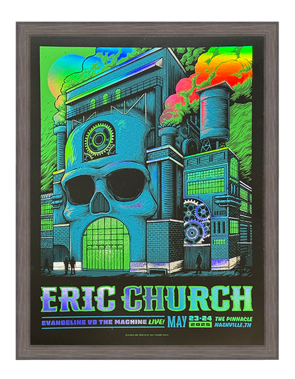 Eric Church | Pinnacle, Nashville '25 | Blue Foil Variants