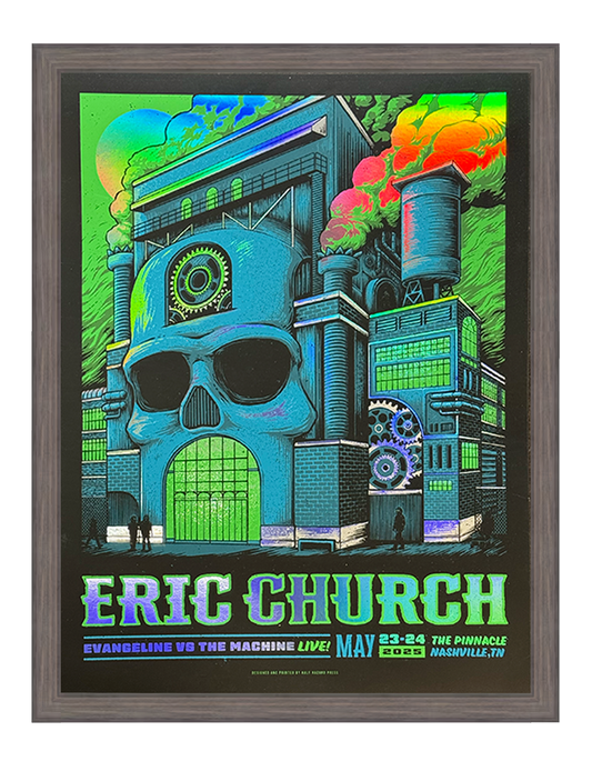 Eric Church | Pinnacle, Nashville '25 | Blue Foil Variants