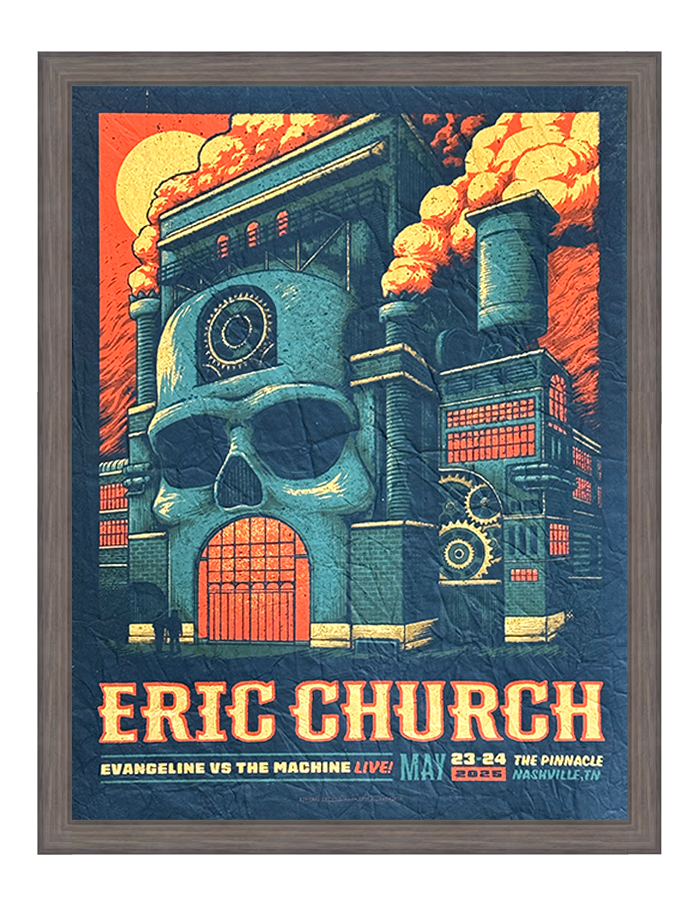 Eric Church | Pinnacle, Nashville '25 | Hand-made Gold