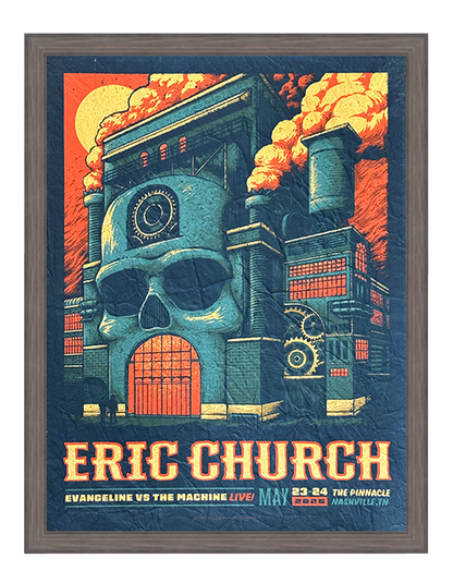 Eric Church | Pinnacle, Nashville '25 | Hand-made Gold