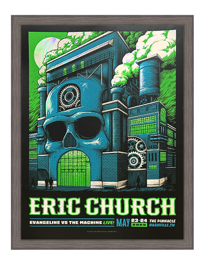 Eric Church | Pinnacle, Nashville '25 | Blue Foil Variants