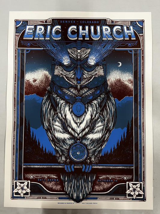 Eric Church 2021 - Test Print