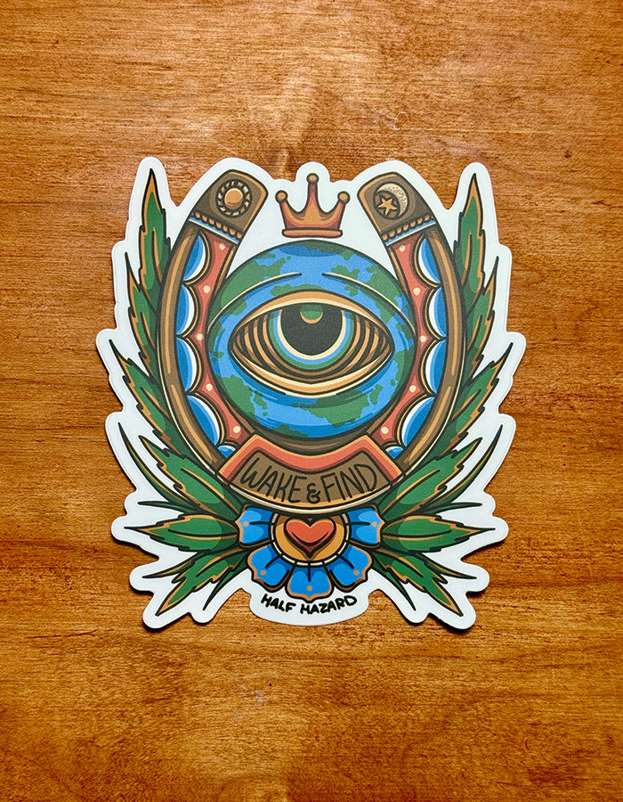 Eyes of the World Sticker