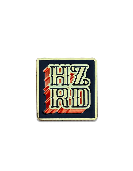 HZRD 10 Year Anniversary pin