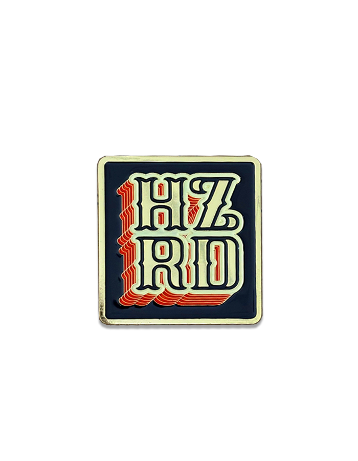 HZRD 10 Year Anniversary pin