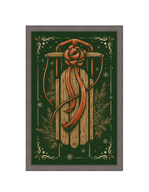 Vintage Flyer Sled