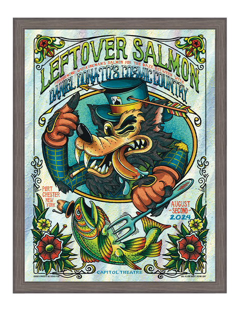 Leftover Salmon x Daniel Donato  | The Cap, NY - Foil