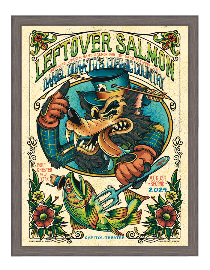 Leftover Salmon x Daniel Donato  | Capitol Theatre, NY  |  Standard