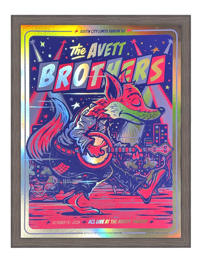 Avett Brothers x M. Arcamone  | Austin City Limits  |  Foil