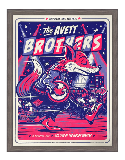 Avett Brothers x M. Arcamone  | Austin City Limits  |  Standard