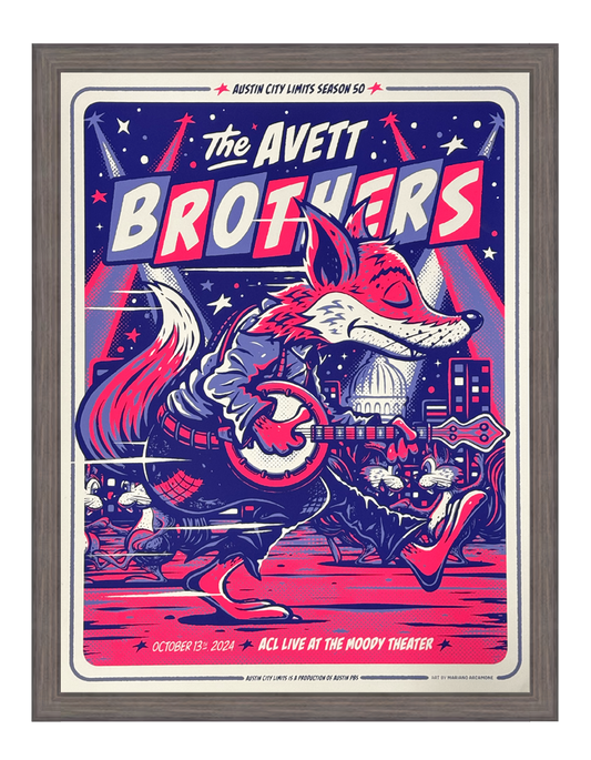 Avett Brothers x M. Arcamone  | Austin City Limits  |  Standard