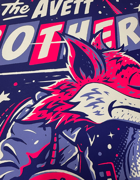 Avett Brothers x M. Arcamone  | Austin City Limits  |  Standard