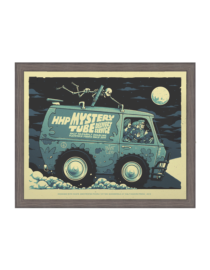 Mystery Machine Print Mystery Machine Kit — Cover Alls Decals