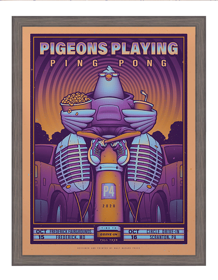 Pigeons Playing Ping Pong | Dusk Variant