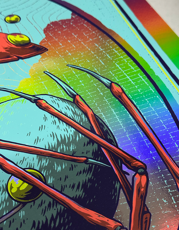 Pigeons Playing Ping Pong | March '26 - FOIL