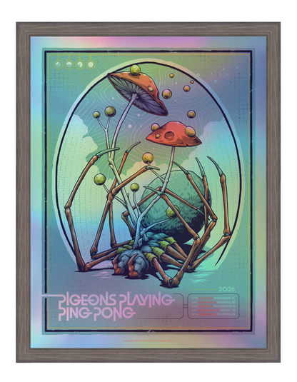 Pigeons Playing Ping Pong | March '26 - FOIL