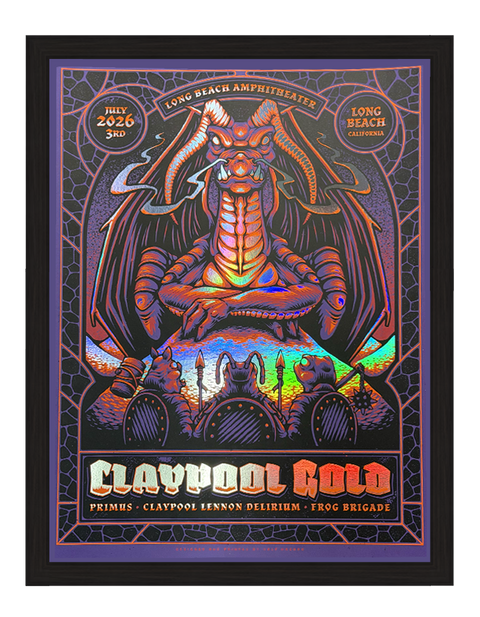 CLAYPOOL GOLD | Long Beach, CA - Foil