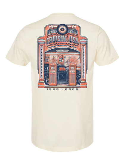 The Service Station RT66 Tee