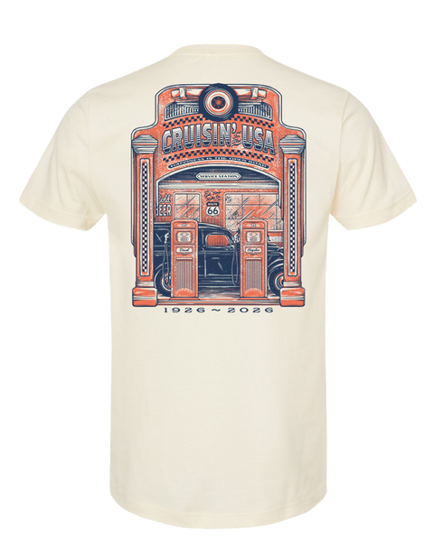 The Service Station RT66 Tee
