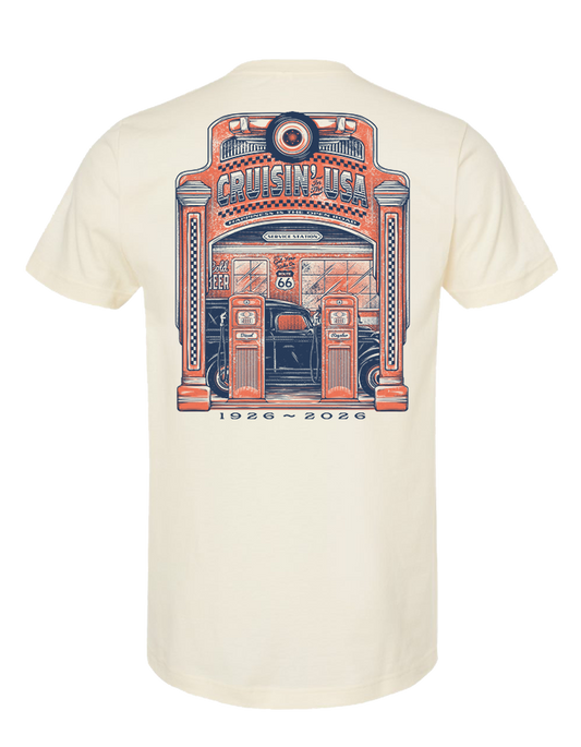 The Service Station RT66 Tee