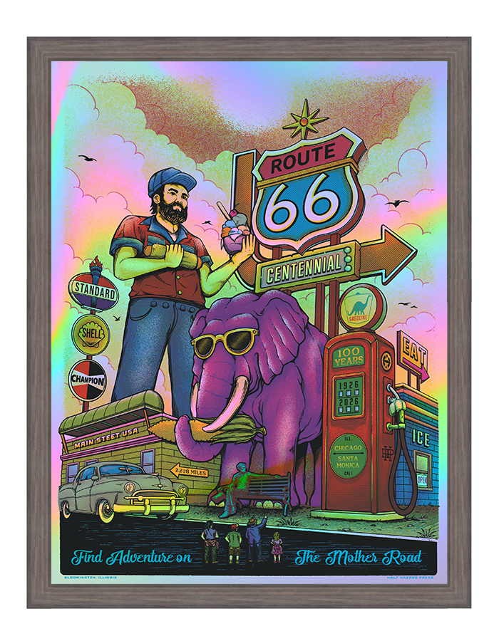 Route 66 100th | The Mother Road | Foil