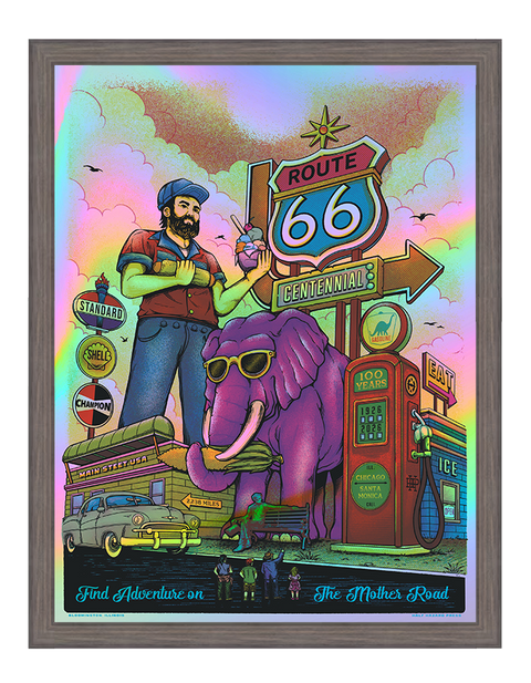 Route 66 100th | The Mother Road | Foil