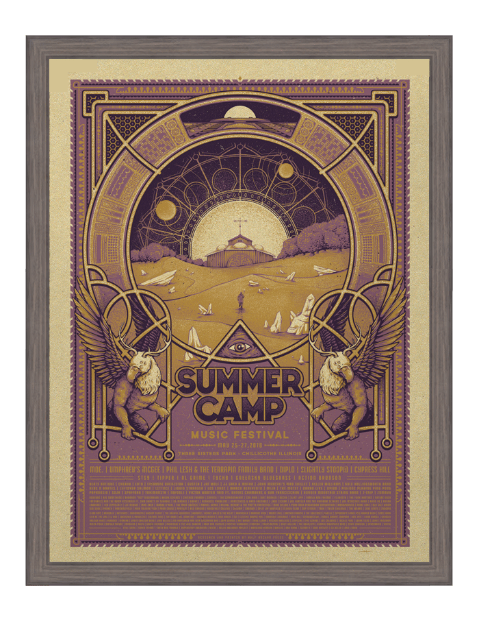 SCAMP Music Festival | VIP 2018 Metallic Gold Variant