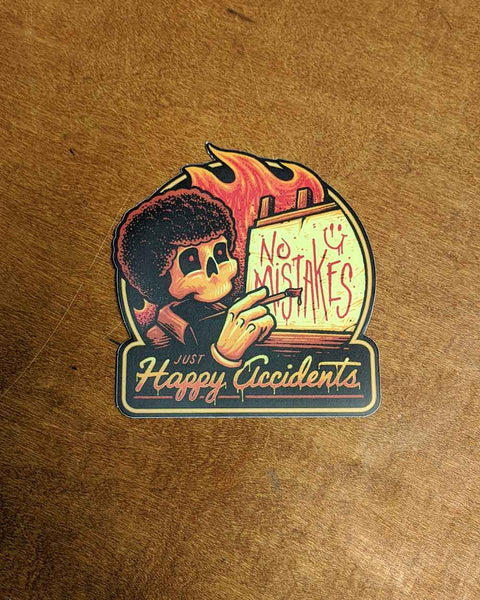 Happy Accidents Sticker *re-stocked*