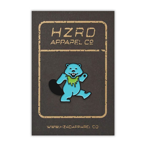 Blue Beaver Pin