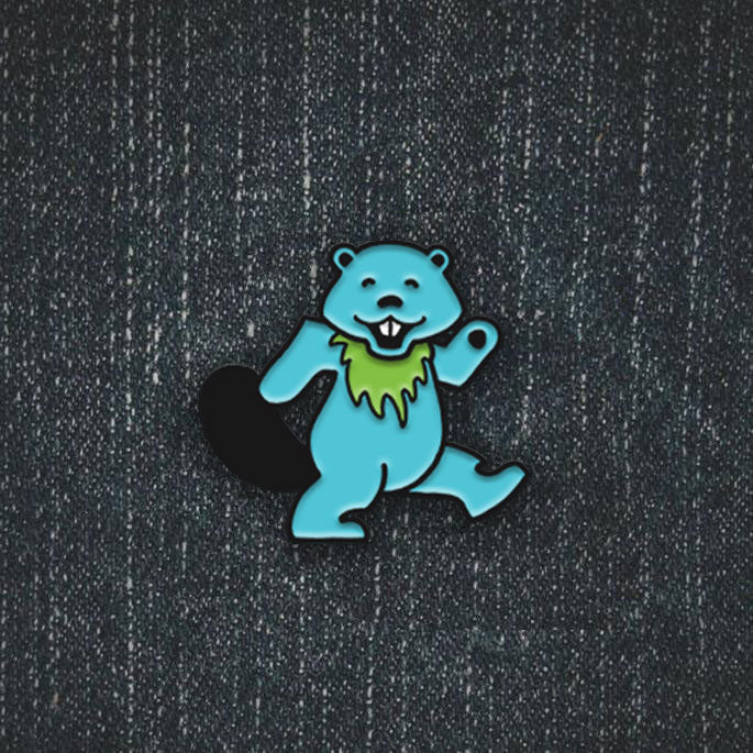 Blue Beaver Pin