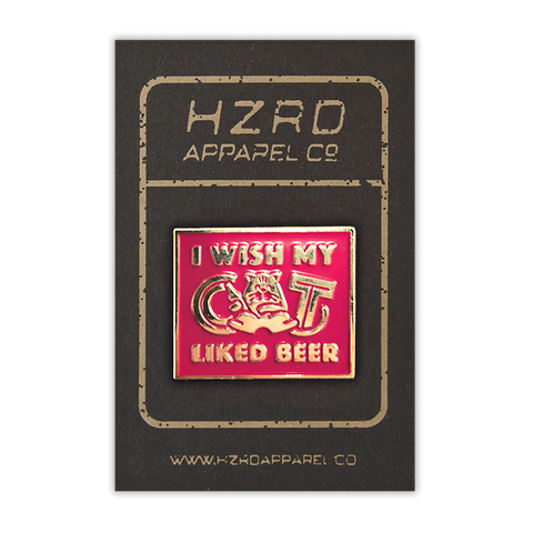 Beer Cat Pin
